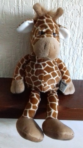 Russ giraffe sitting soft toy