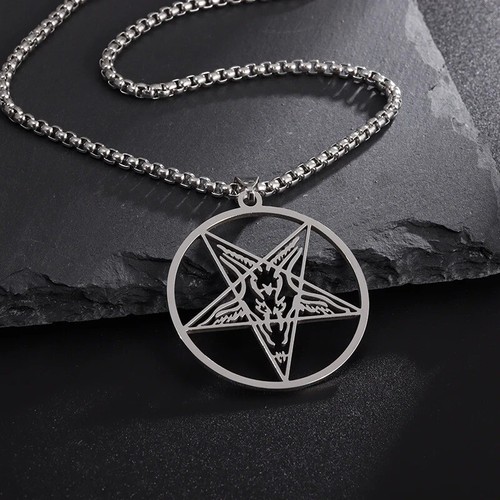 Baphomet sigil pentagram - baphomet, satan