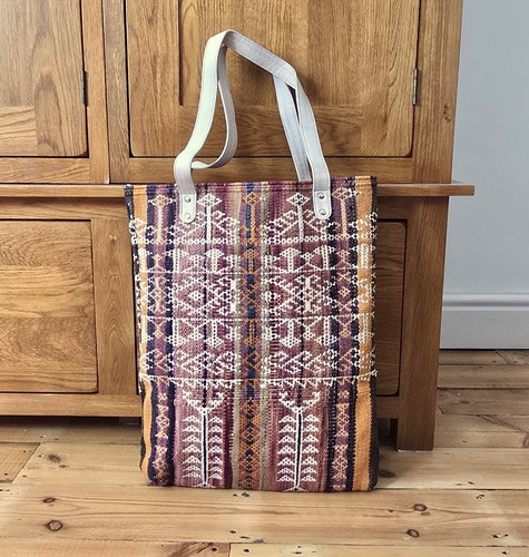 Handmade kilim handbag - kilim,