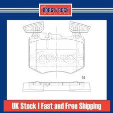 Brake Pads Set For Mercedes