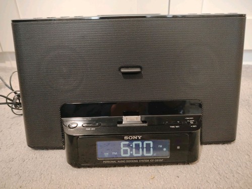 Sony icf ds15ip clock radio - sony,