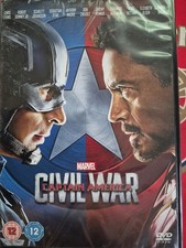 CAPTAIN AMERICA CIVAL WAR DVD