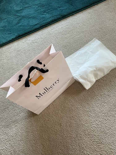 Empty mulberry carrier bag - mulberry,