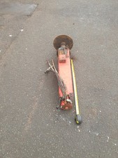 HYDRAULIC RAM JACK LEG WITH FOOT PLATE LOG / STONE SPLITTER  OIL FILTER PRESS