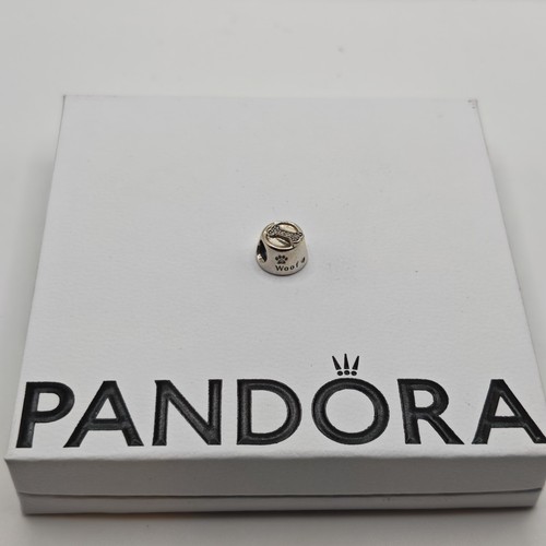 Pandora charm dog bowl pave - charm,