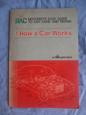 Vintage RAC Car Care Handbook