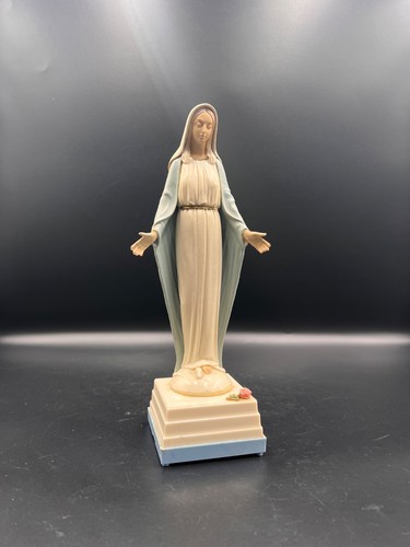 Vintage plastic virgin mary - vintage,