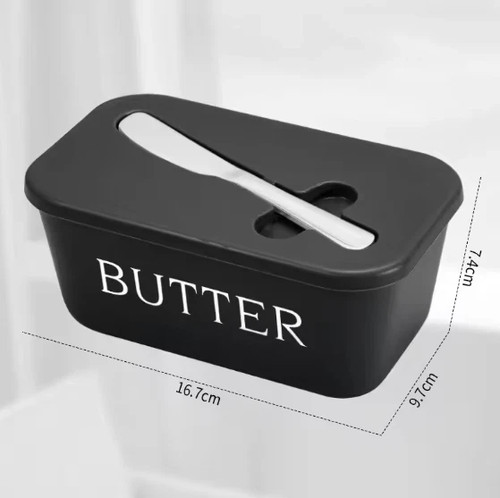 Butter dish container box with - container,