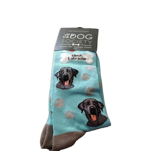 Black labrador socks men - labrador,