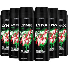 Lynx XL Africa 48H Squeezed Mandarin & Sandalwood Scent Body Spray Deo, 6x200ml