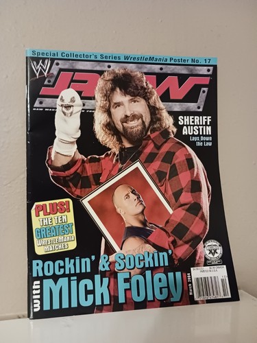 Wwe raw magazine march - magazine, 2004