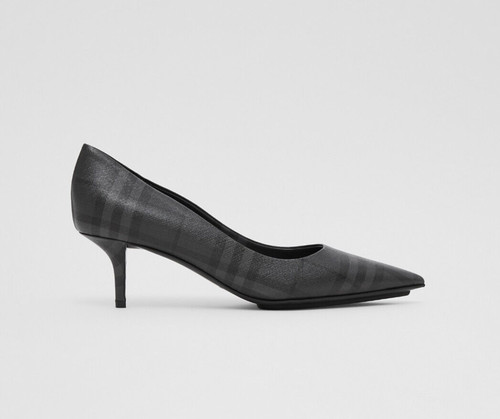 Burberry court shoes - burberry, grey