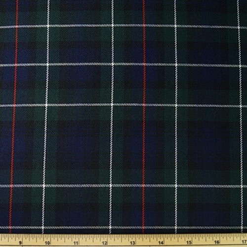 Polyviscose tartan fabric - polyviscose,