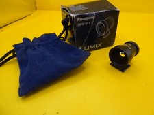 boxed mint + pouch Panasonic Lumix DMW-VF1 24mm External Viewfinder