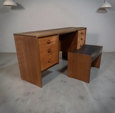 Vintage mid century teak Desk