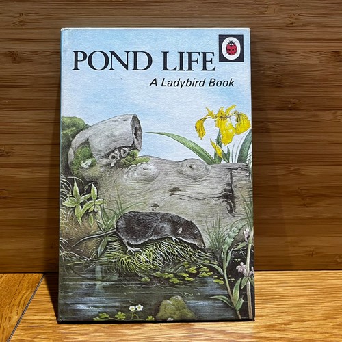 Vintage ladybird book pond - book,