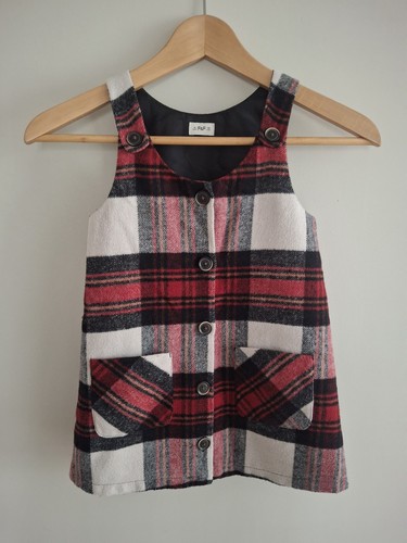 Red tartan check - red,