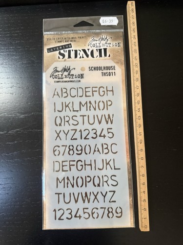 Tim holtz layering stencil - holtz,