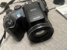 Fujifilm FinePix S602 Zoom Digital Camera Black With Cards And Case VGC