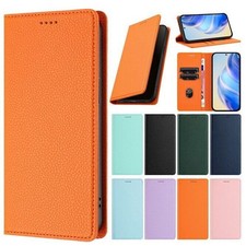 Flip Magnet Wallet Leather