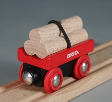BRIO Forest Lumber Wagon Timber Logging Truck Thomas and Friends Wooden Railway