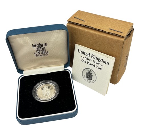 1988 silver proof - proof, £1