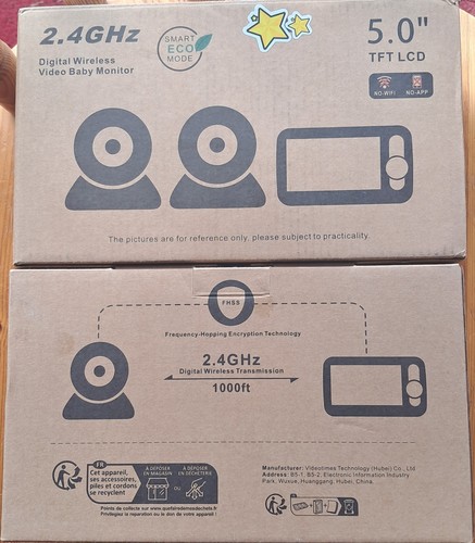 Video baby monitor - monitor, 2
