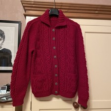 Red Woollen  Arran Style