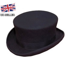 BLACK DRESSAGE RIDING TOP HAT