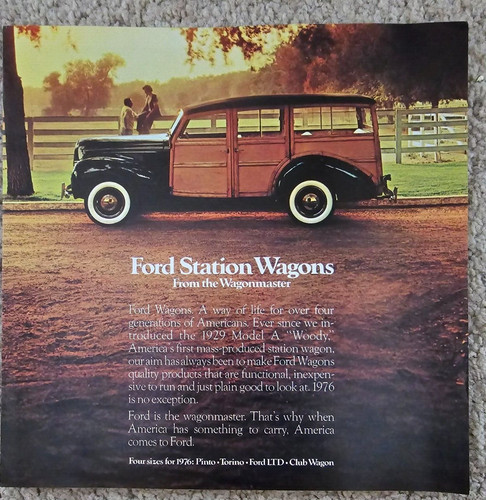 1976 ford station wagons - 1976, sales