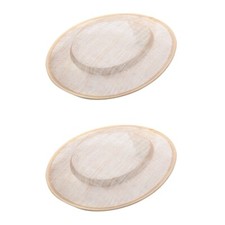 2 Pack Round Saucer Sinamay