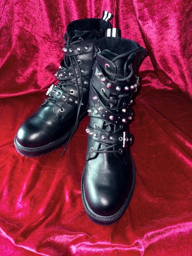Bull boxer studded boots rock - bull,