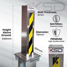 540mm Telescopic Bollard