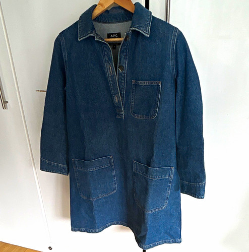 Blue denim cotton shirt - denim,