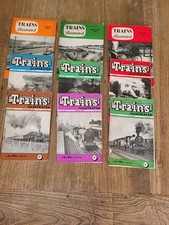 Trains illustrated magazines
