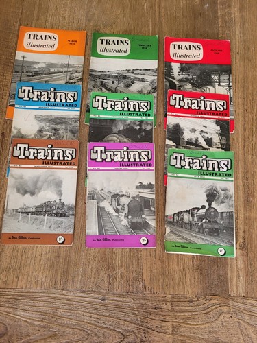 Trains illustrated magazines