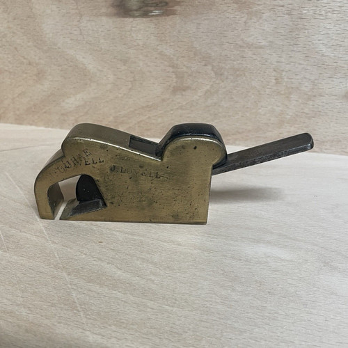 Vintage brass bullnose rebate - vintage,