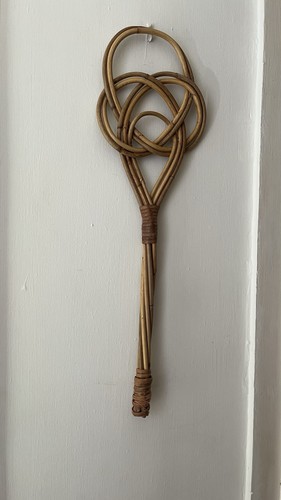 Antique wicker bamboo - wicker,