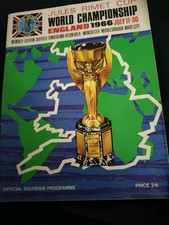 1966 WORLD CUP TOURNAMENT PROGRAMME 11-30TH JULY 1966