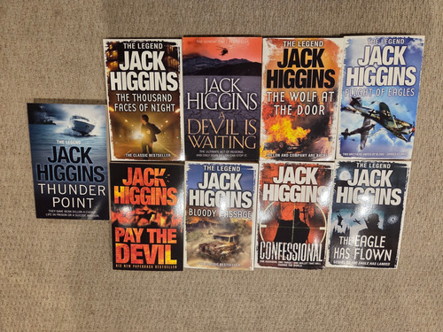 Jack higgins novels books - higgins,