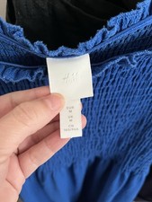H&M Babydoll Blue Dress