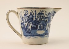 Castleford / Clews Blue and White ‘sporting series’ porcelain Jug. c1815