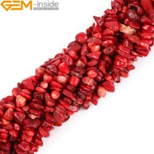 5-8mm Freeform Gemstone Nugget Chips Loose Beads For Jewellery Making 34" UK