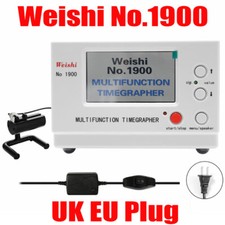 No.1900 Weishi Timegrapher Mechanical Watch Timing Machine Multifunction UK Plug