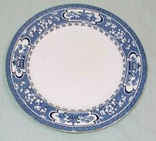 ANTIQUE BLUE AND WHITE PLATE