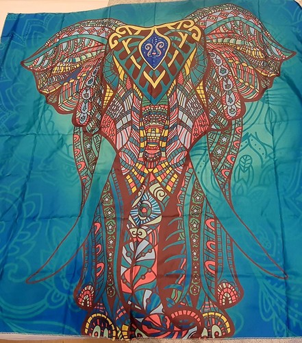 Hippie big elephant - hippie,