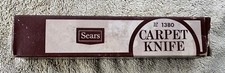 VINTAGE SEARS CARPET KNIFE NO