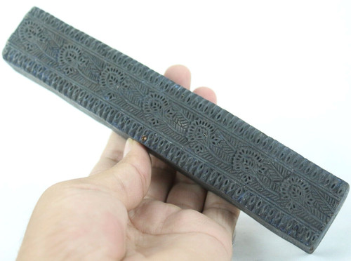 Antique indian wooden printing - antique,