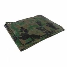 1.5 m x 2 m Tarpaulin Heavy Duty Waterproof Cover Tarp Ground Camping Sheet Best