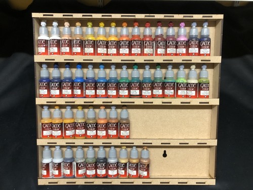 Hobby paint rack - paint, for